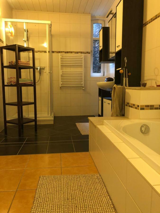 Ferienwohnung Am Leimsiederturm Mühlhausen Exteriör bild